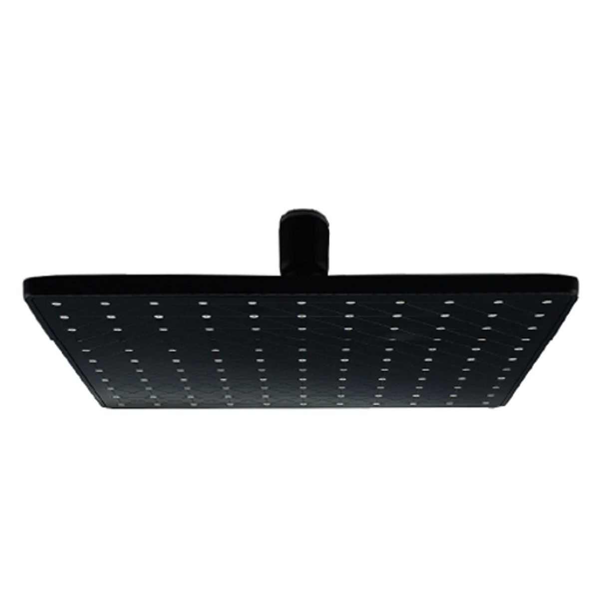 GENERICO - Difusor Cabeza Ducha Española 9" para agua caliente y fría Negro mate