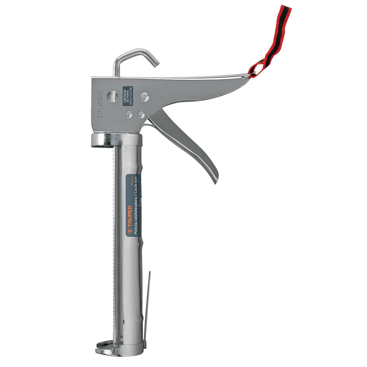 TRUPER - Pistola Tipo Esqueleto con Cremallera Aplicador Silicona 101400 Truper