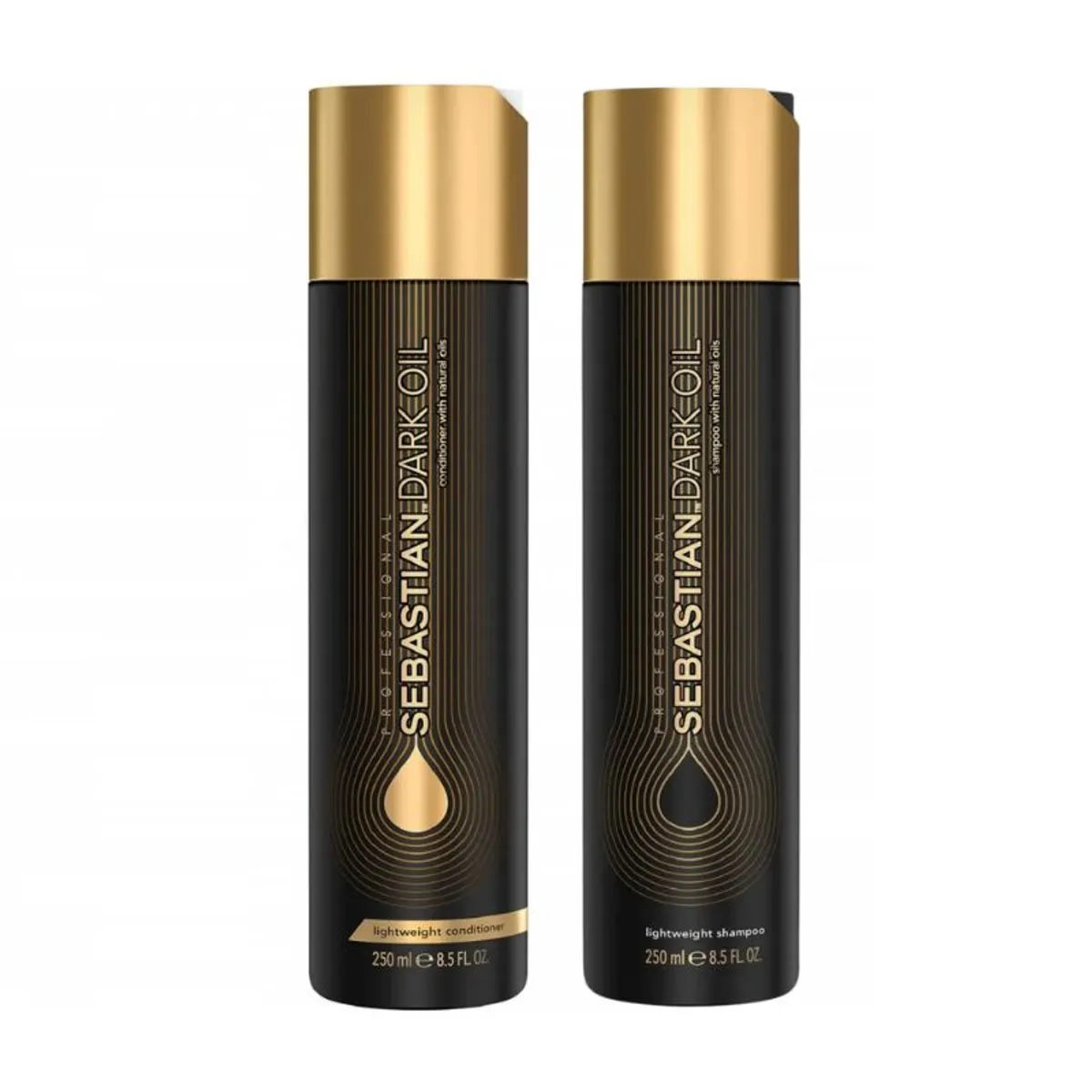 SEBASTIAN - SEBASTIAN - Dark Oil Shampoo 250ml + Acondicionador 250ml