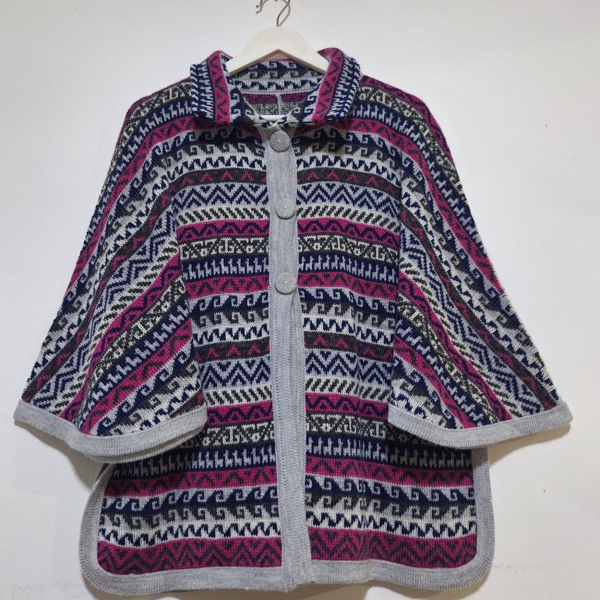 GENERICO - Ruana murciélago de Alpaca