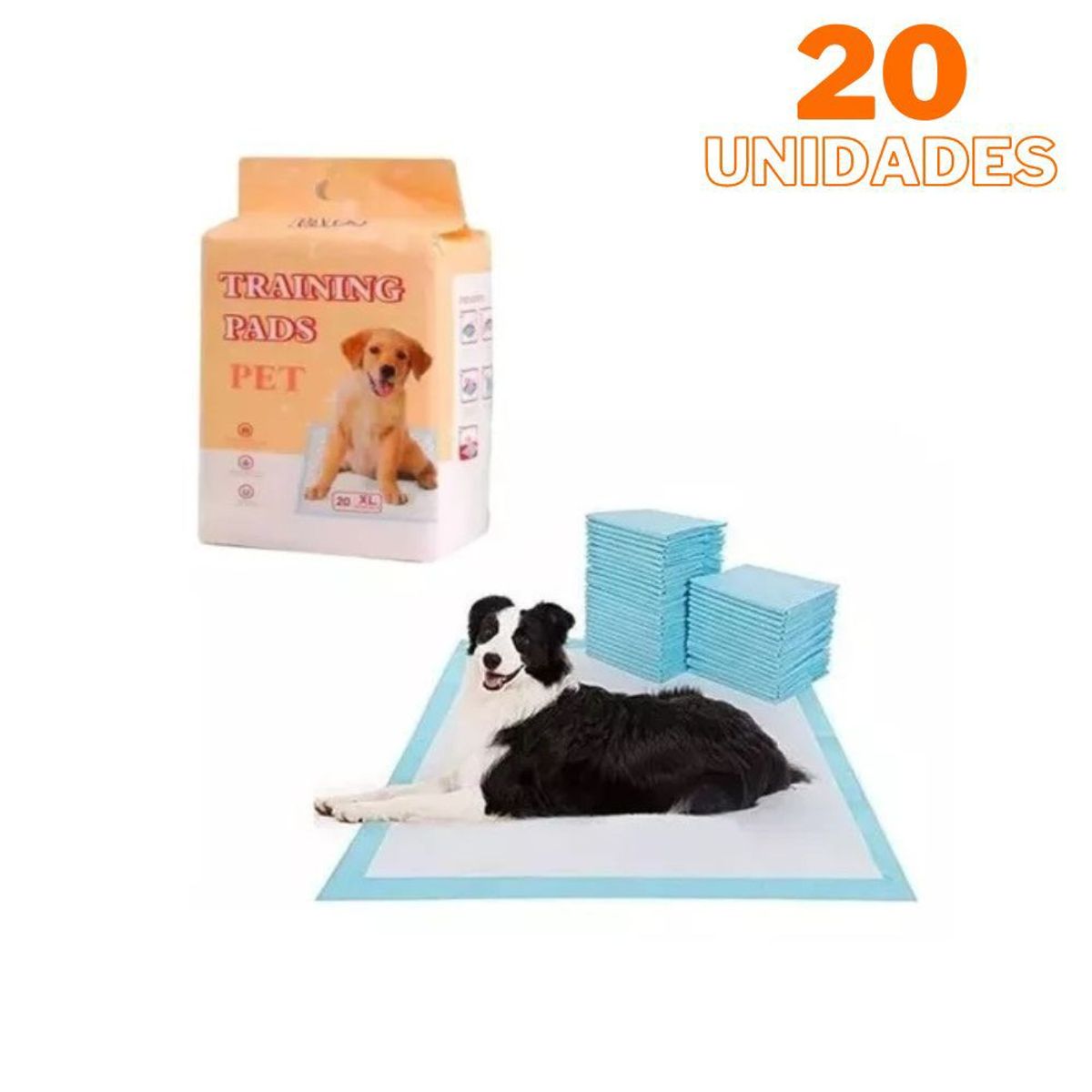 GENERICO - Pañales de Piso Absorbentes Desechables para Mascotas XL