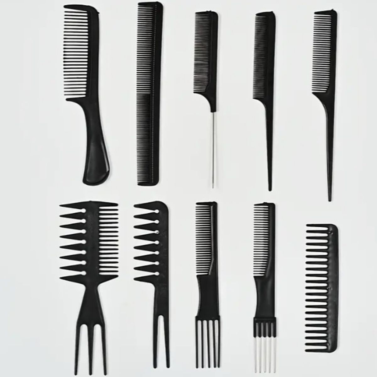 GENERICO - Set de peines 10 piezas más regalo