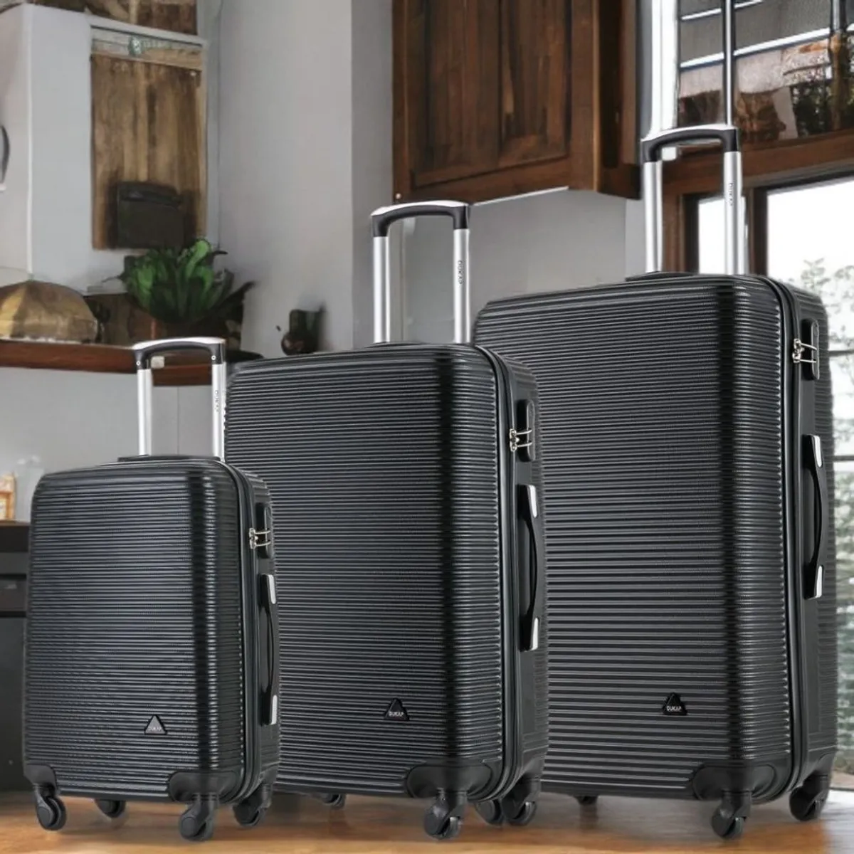 DUKAP - Set de Maletas Juego de 3 Royal