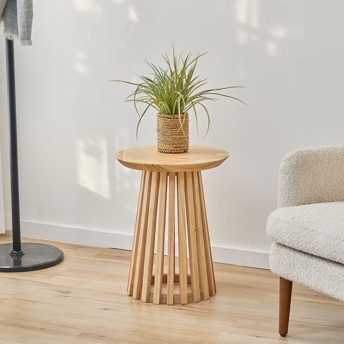 VENTITAS HOME - Mesa Auxiliar de Madera Aura Ventitas Home