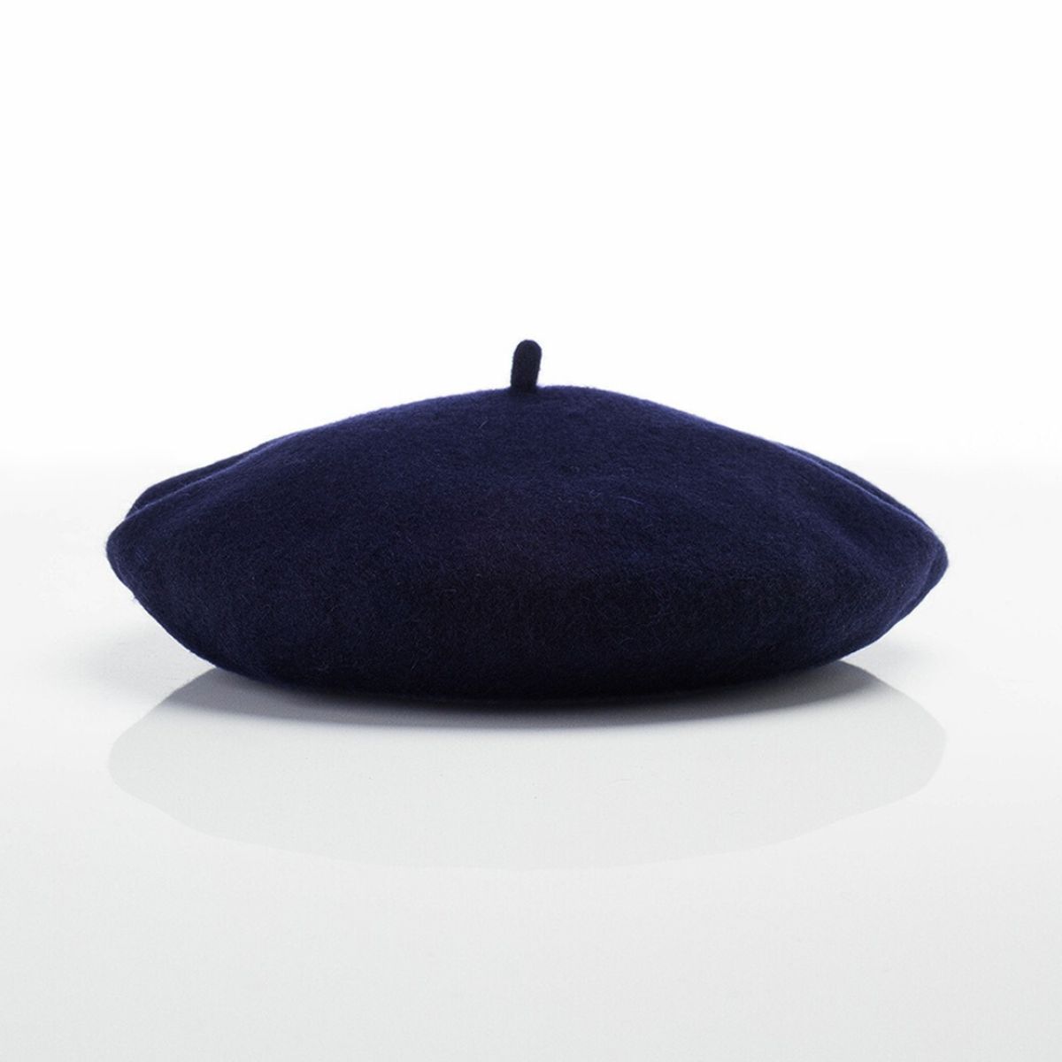 KAST PE - Boina Francesa de Lana para Mujer  Azul Marino