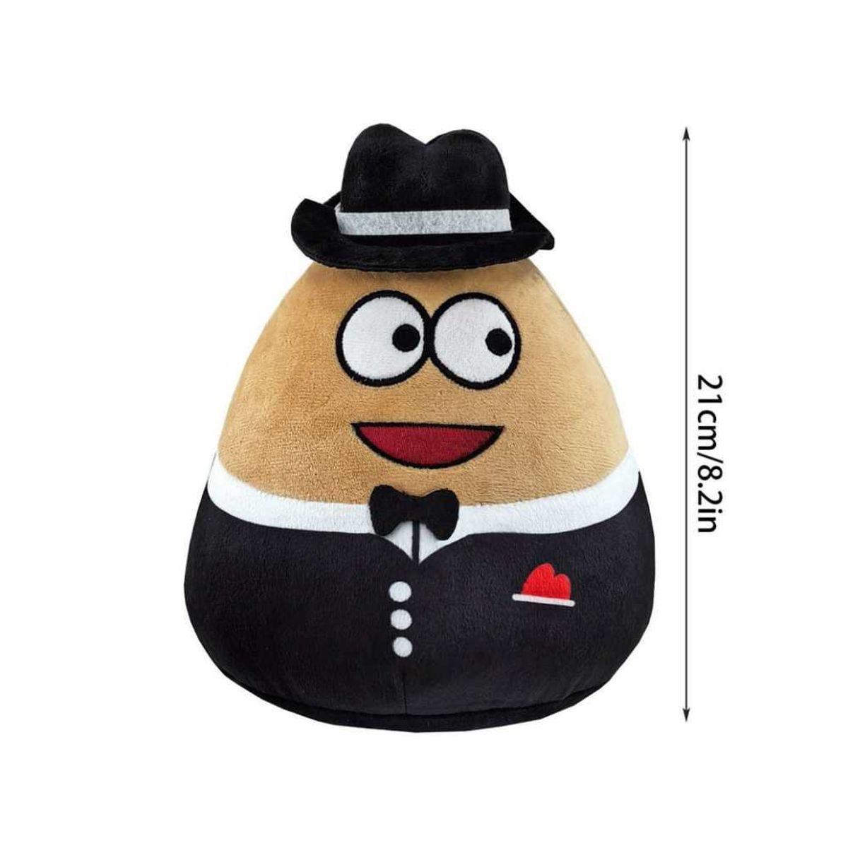GENERICO - Juguete de Peluche Pou Con Traje
