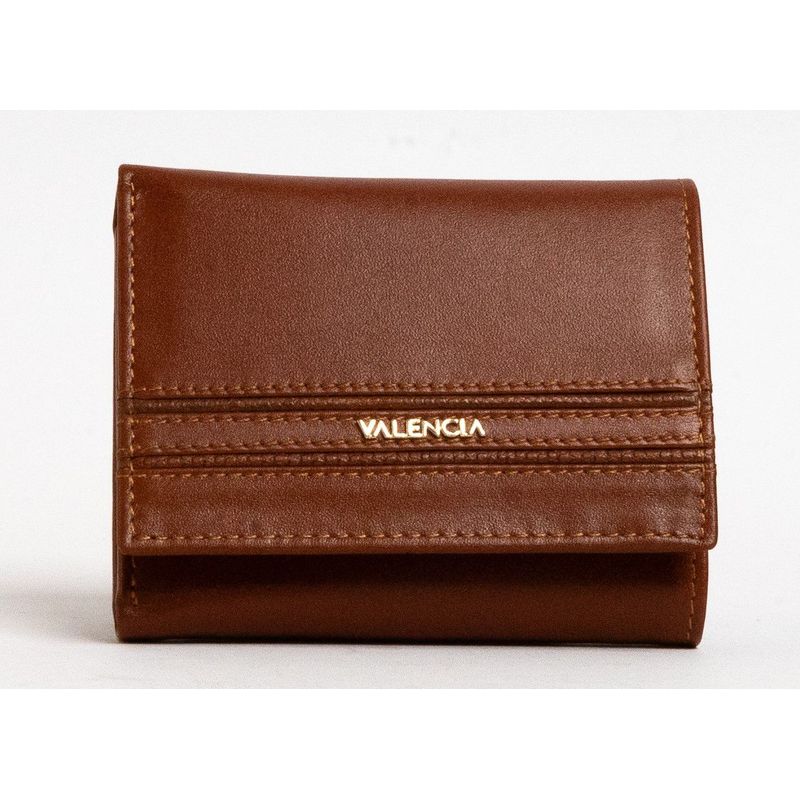 VALENCIA LEATHER - BILLETERA VALENCIA PARA VARON DE CUERO