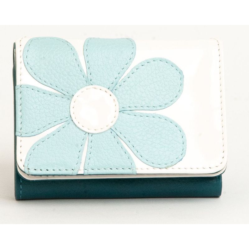 VALENCIA LEATHER - BILLETERA MONEDERO VALENCIA PARA DAMA DE CUERO