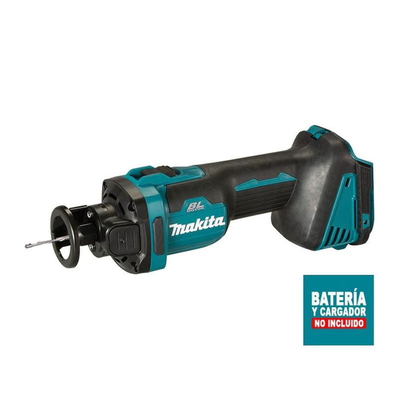 MAKITA - Cortadora de Drywall Makita 18v 14 18 BL AWS DCO181Z