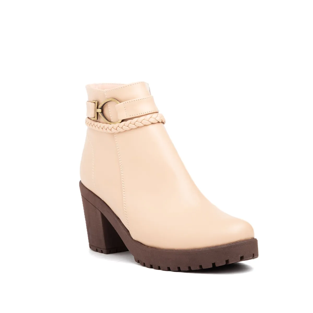 NEBULA - Botines Roblux - Nébula - Nude