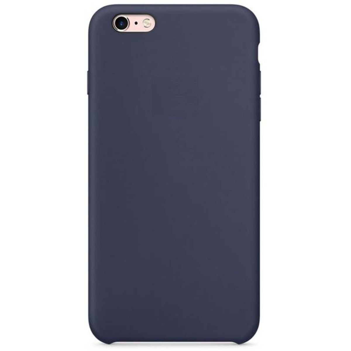 GENERICO - Case Funda de Silicona Para iPhone 6 Plus con logo Azul Marino