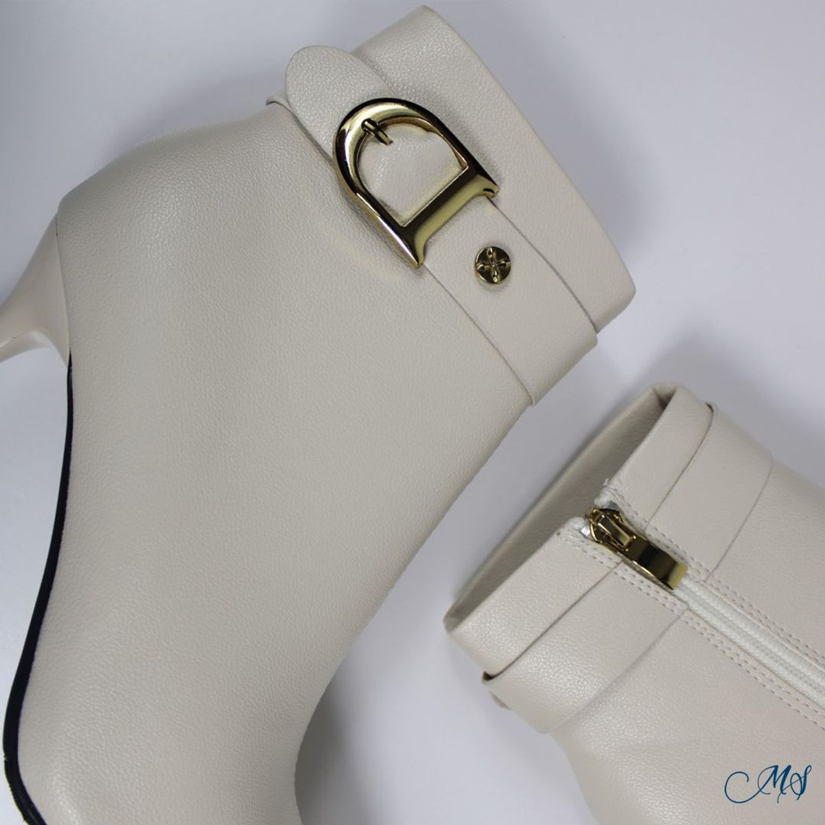 MARGLO SHOES - Botín Mujer Crema M59