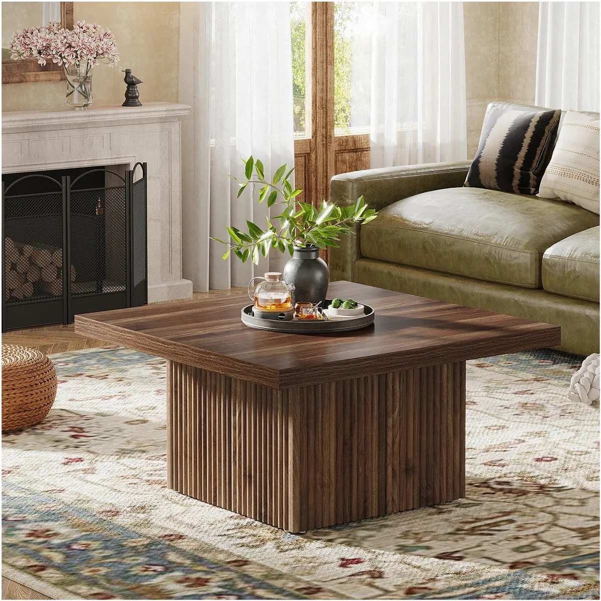 VENTITAS HOME - Mesa de Centro de Madera Pearl Ventitas Home