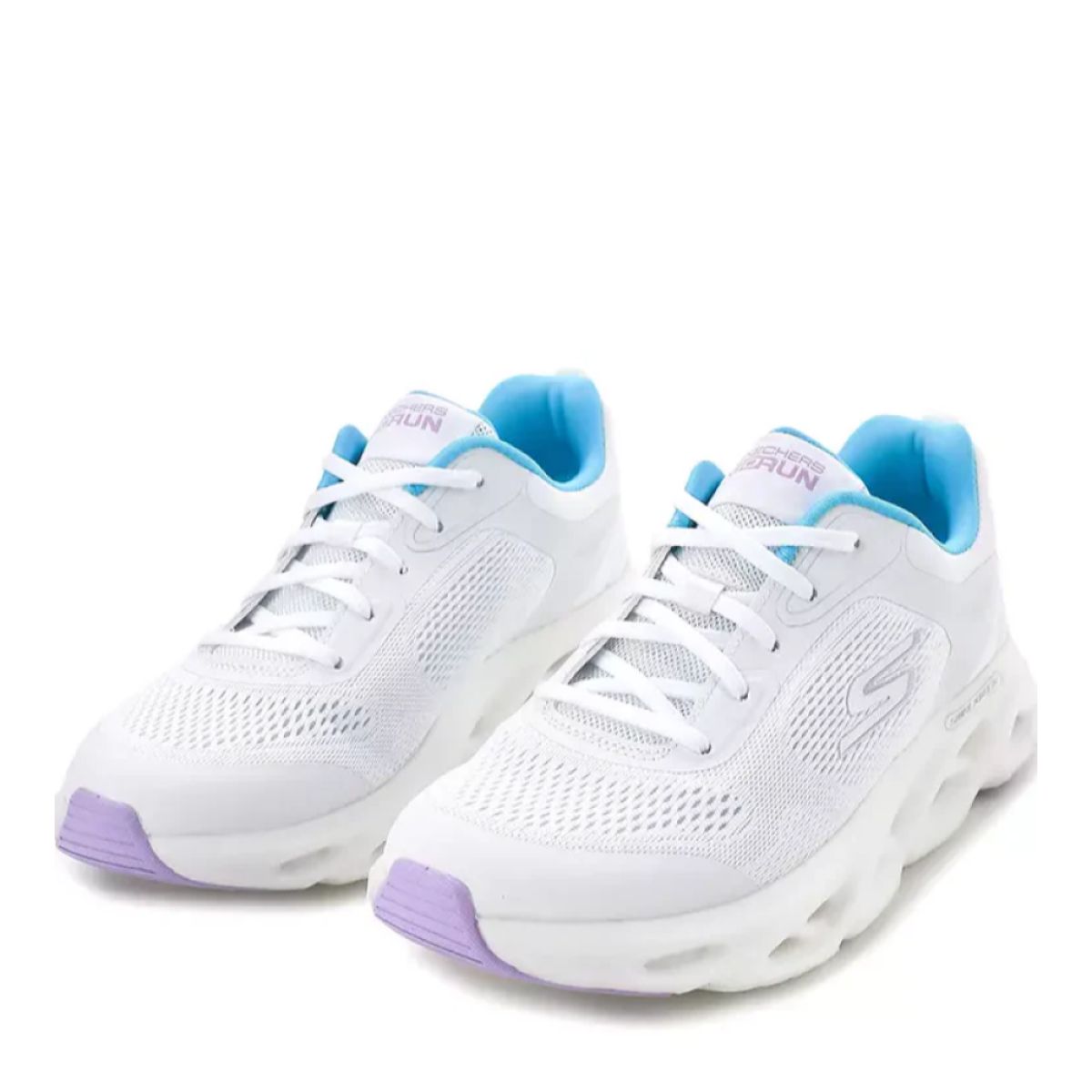 SKECHERS - Zapatilla Skechers Go Run Swirl Tech Speed 129496WBL Blanco para Mujer