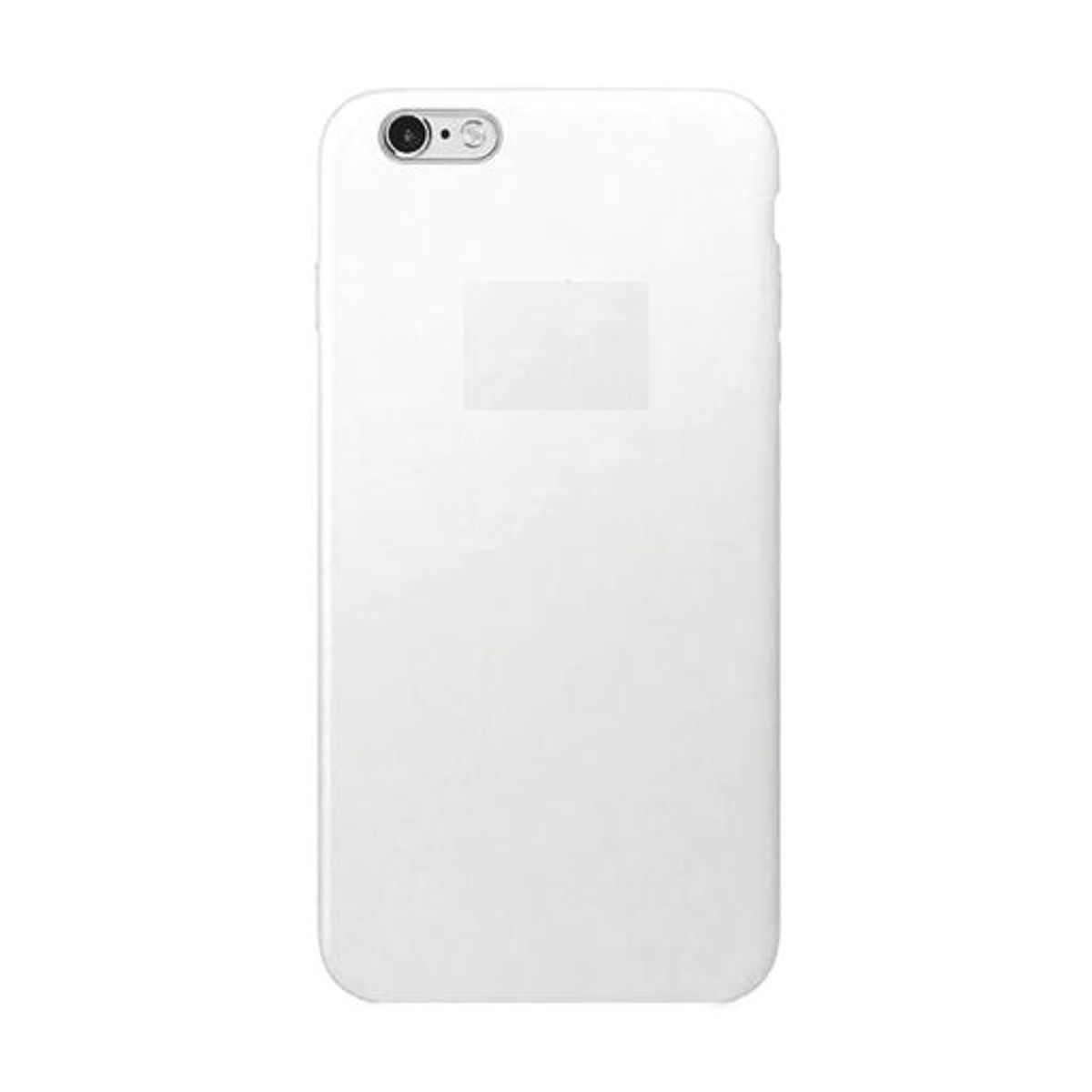 GENERICO - Case Funda de Silicona Para iPhone 7 - 8 plus con logo Blanco