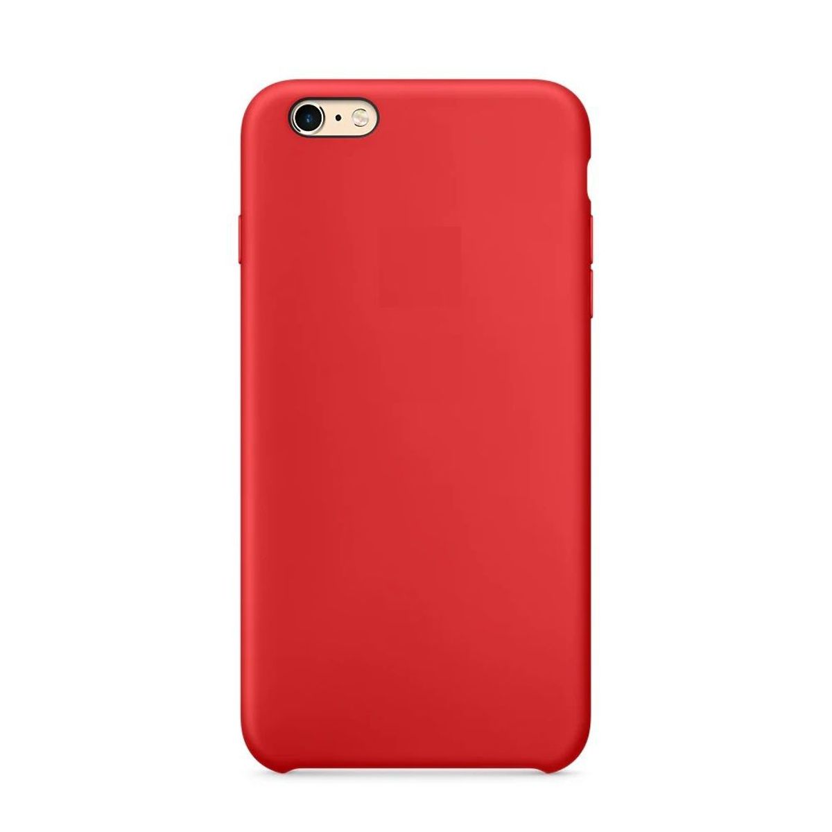 GENERICO - Case Funda de Silicona Para iPhone 7 - 8 plus con logo Rojo