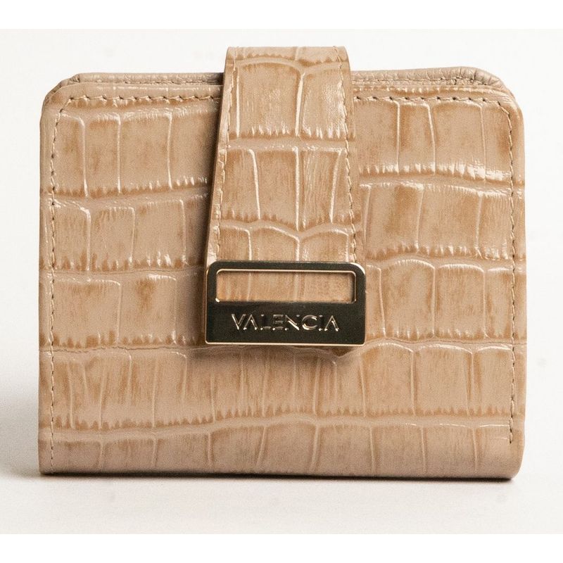 VALENCIA LEATHER - BILLETERA MONEDERO VALENCIA PARA DAMA DE CUERO