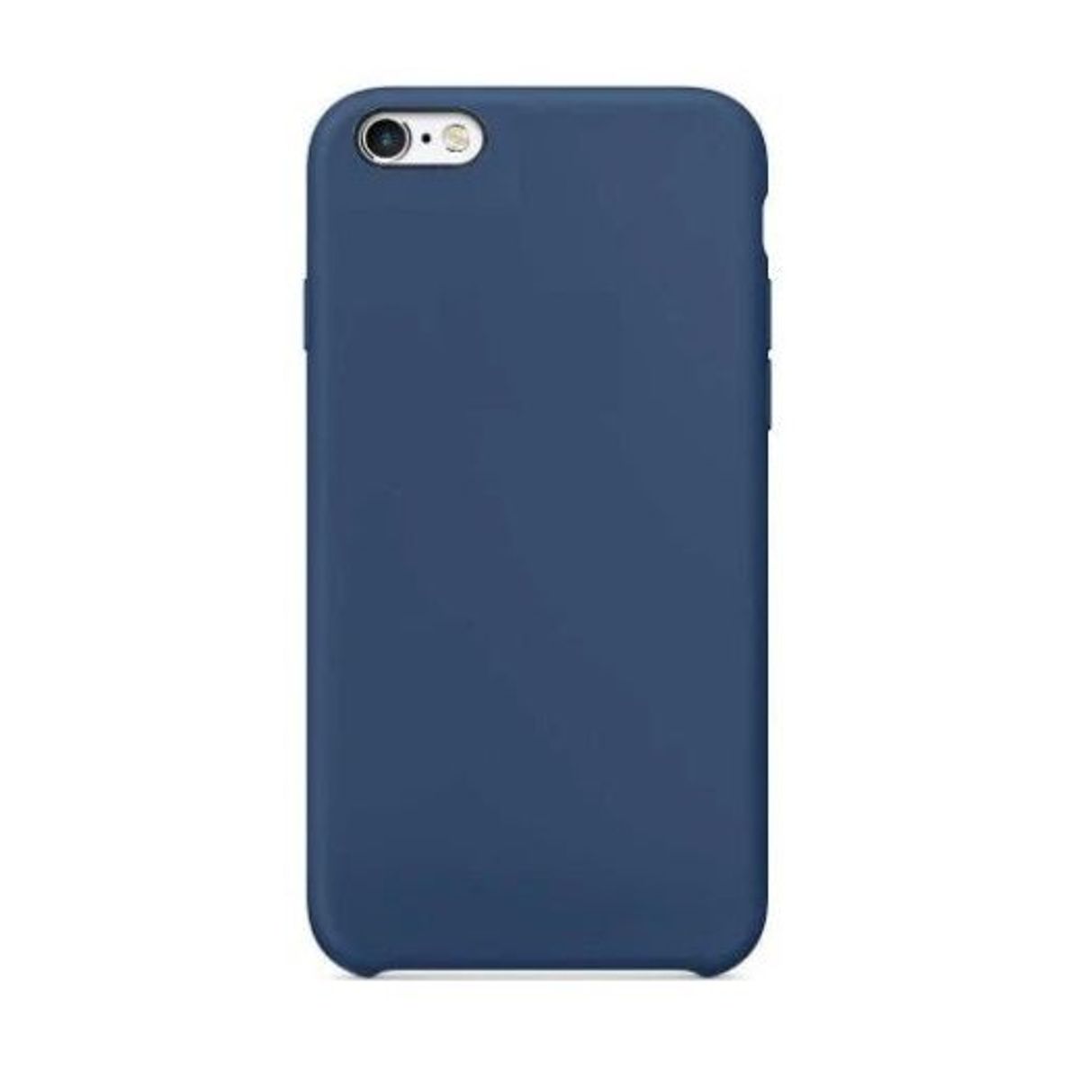 GENERICO - Case Funda de Silicona Para iPhone 7 - 8 plus con logo Azul