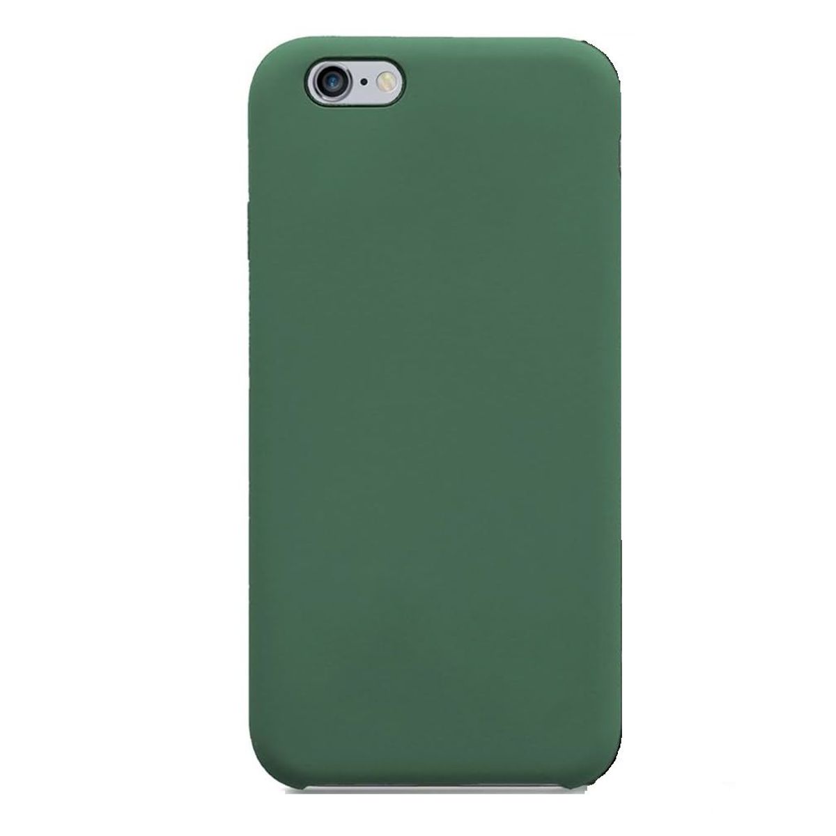 GENERICO - Case Funda de Silicona Para iPhone 7 - 8 plus con logo Verde