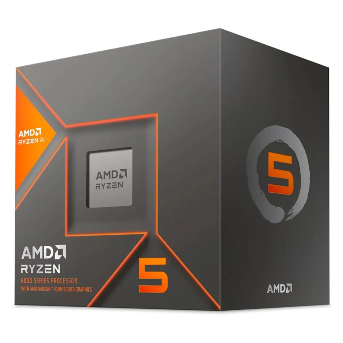 AMD - Procesador AMD Ryzen 5 8600G 4.30 / 5.00 GHz, 16MB L3 Cache, 6-Cores
