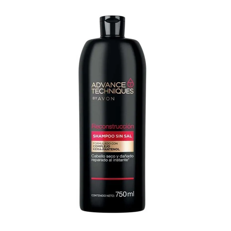 AVON - Avanced Techniques Shampoo Sin Sal Reconstrucción 750Ml
