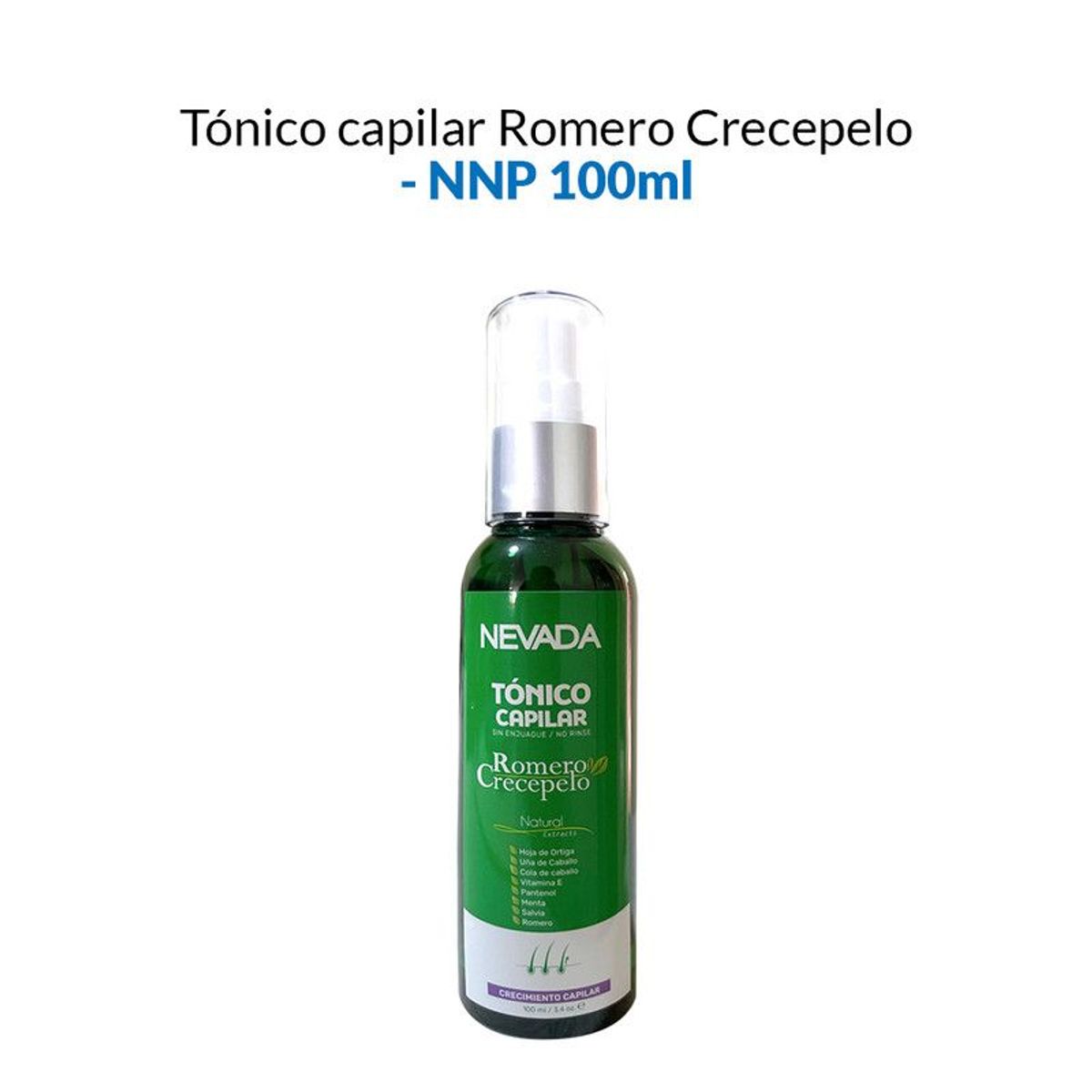 NEVADA NATURAL PRODUCTS - Romero Crecepelo Tonico Capilar Nevada 100ml