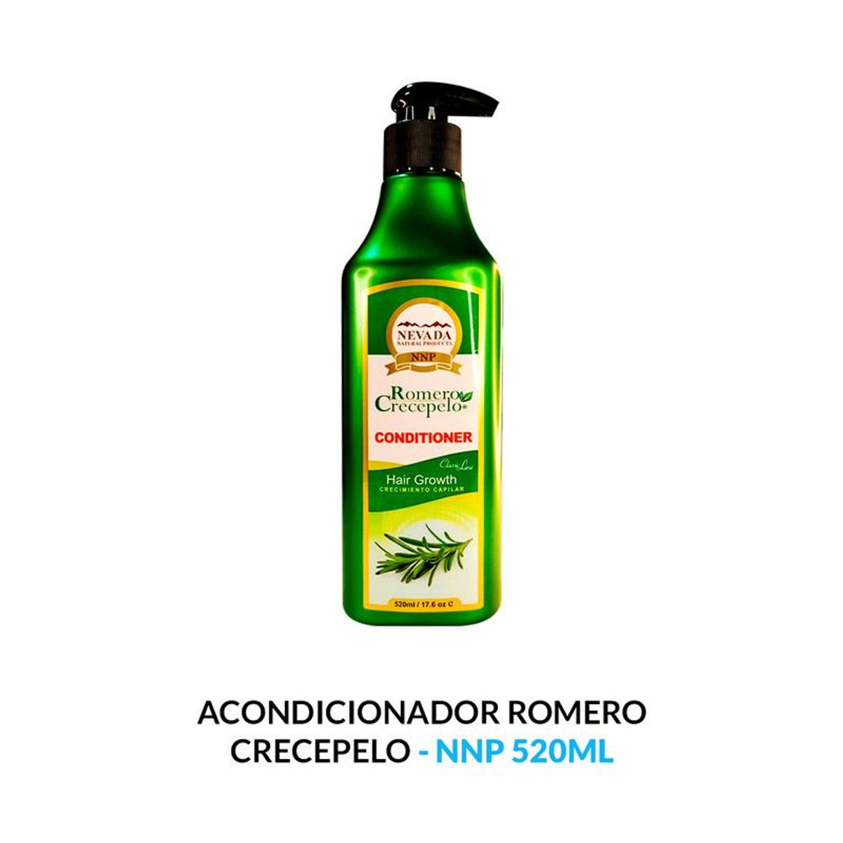 NEVADA NATURAL PRODUCTS - Acondicionador Romero Crecepelo - Nnp 520Ml