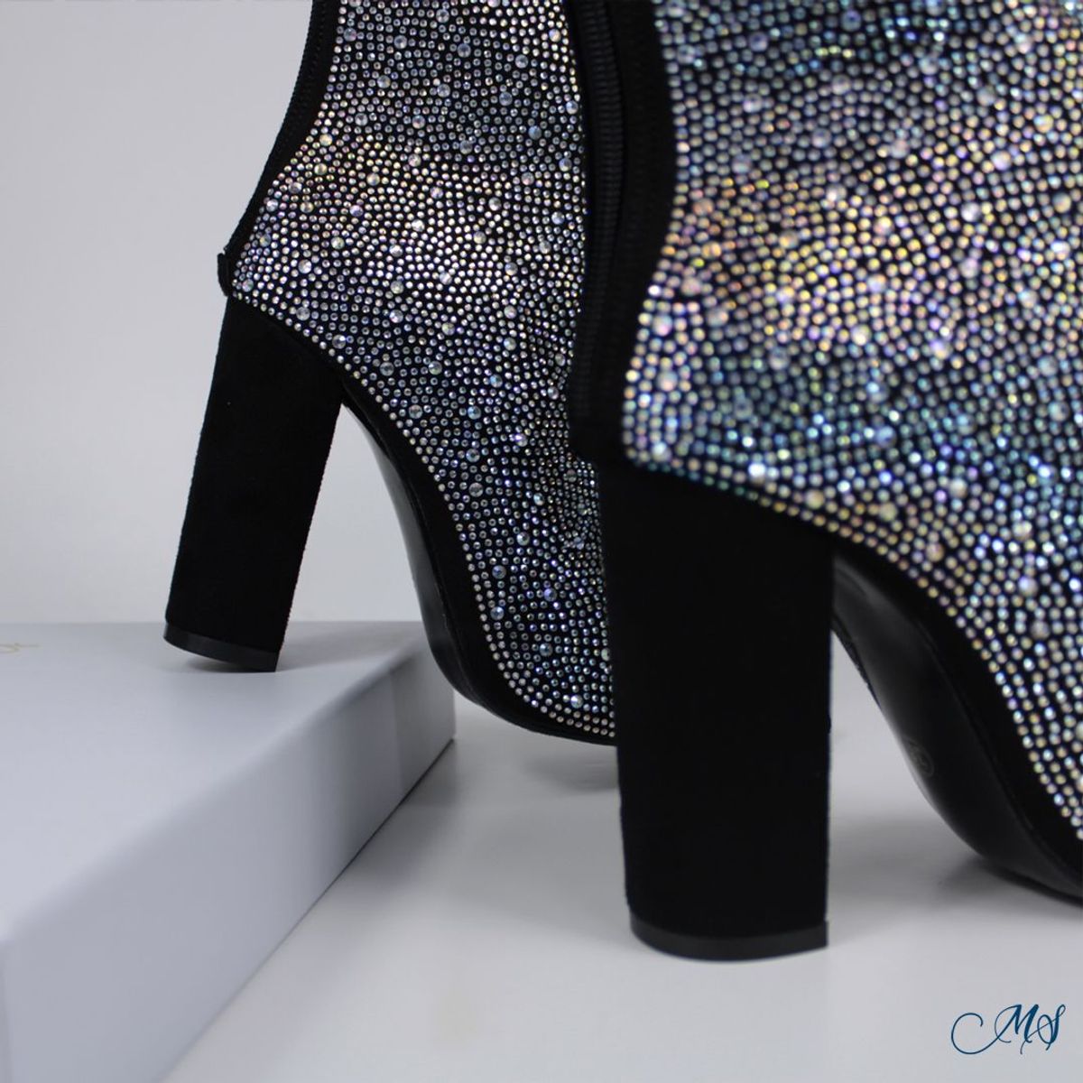 MARGLO SHOES - Botas Cortas Mujer Negro M65