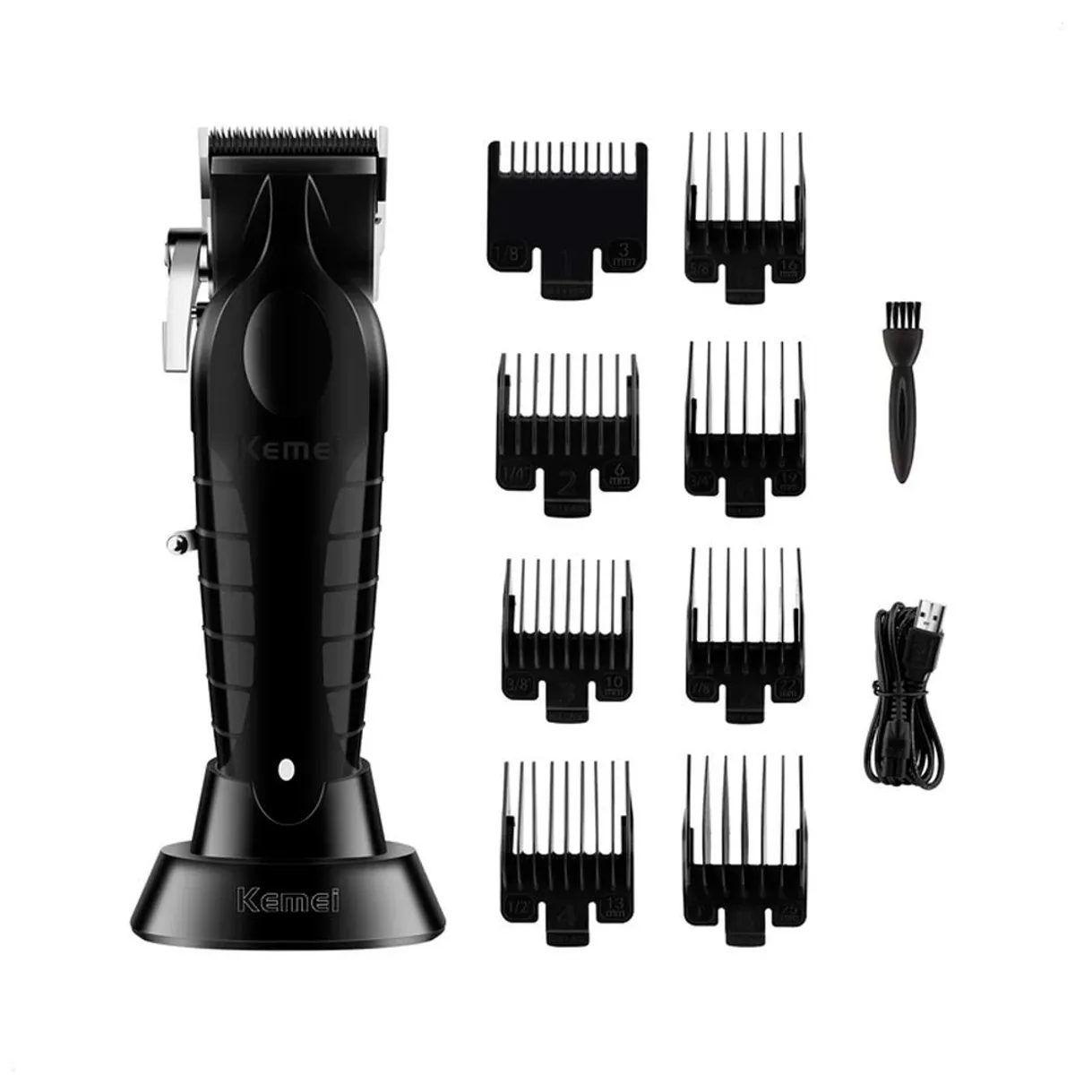 KEMEI - Máquina de Corte de Cabello Inalámbrica Kemei KM 2296