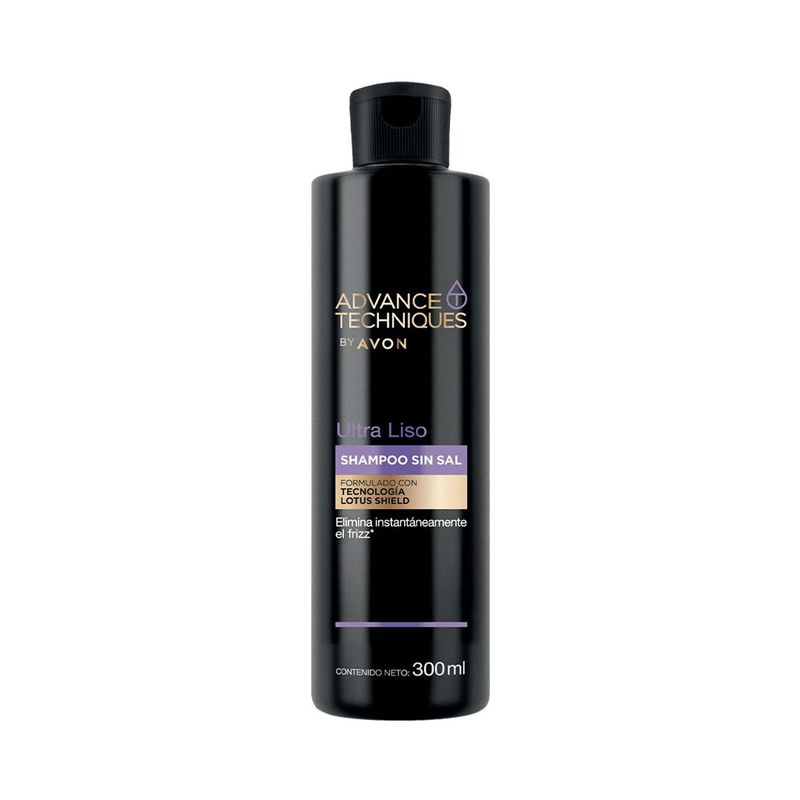 AVON - Advance Techniques Shampoo Ultra Liso Con Lotus Shield 250Ml