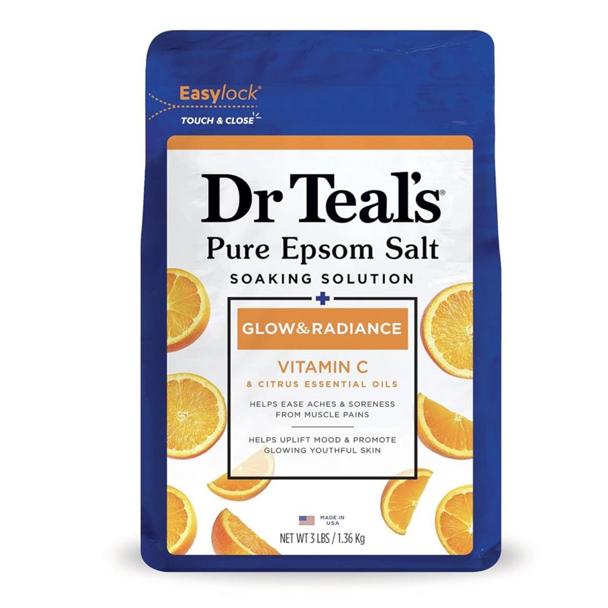 GENERICO - Dr Teal’s  Solución para baño de sal mineral Citrico