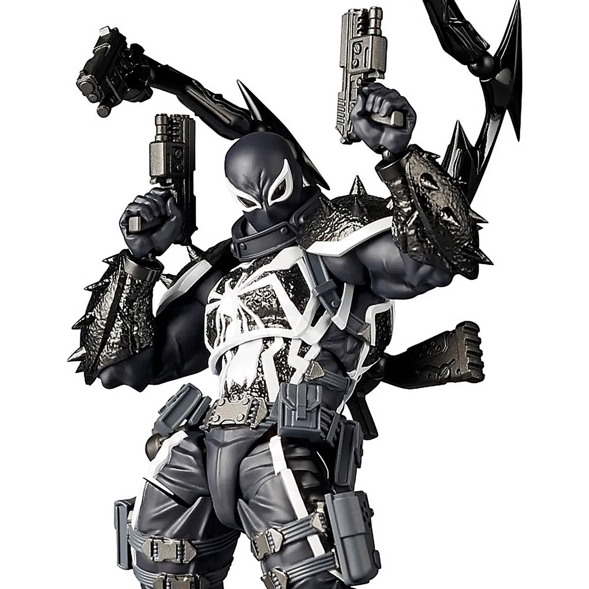 MARVEL - Spiderman Amazing Yamaguchi Revoltech Agent Venom Spider-Man