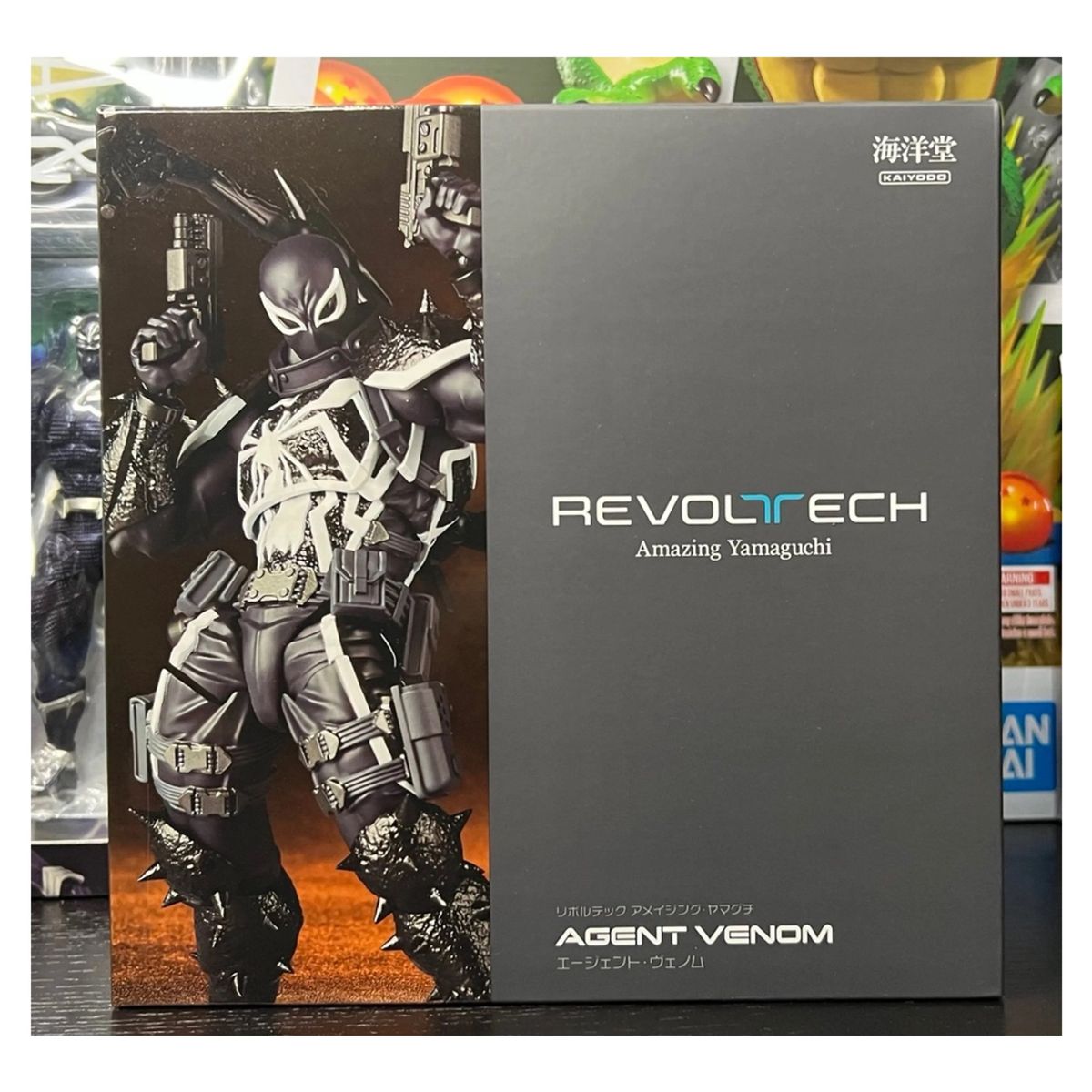 MARVEL - Spiderman Amazing Yamaguchi Revoltech Agent Venom Spider-Man