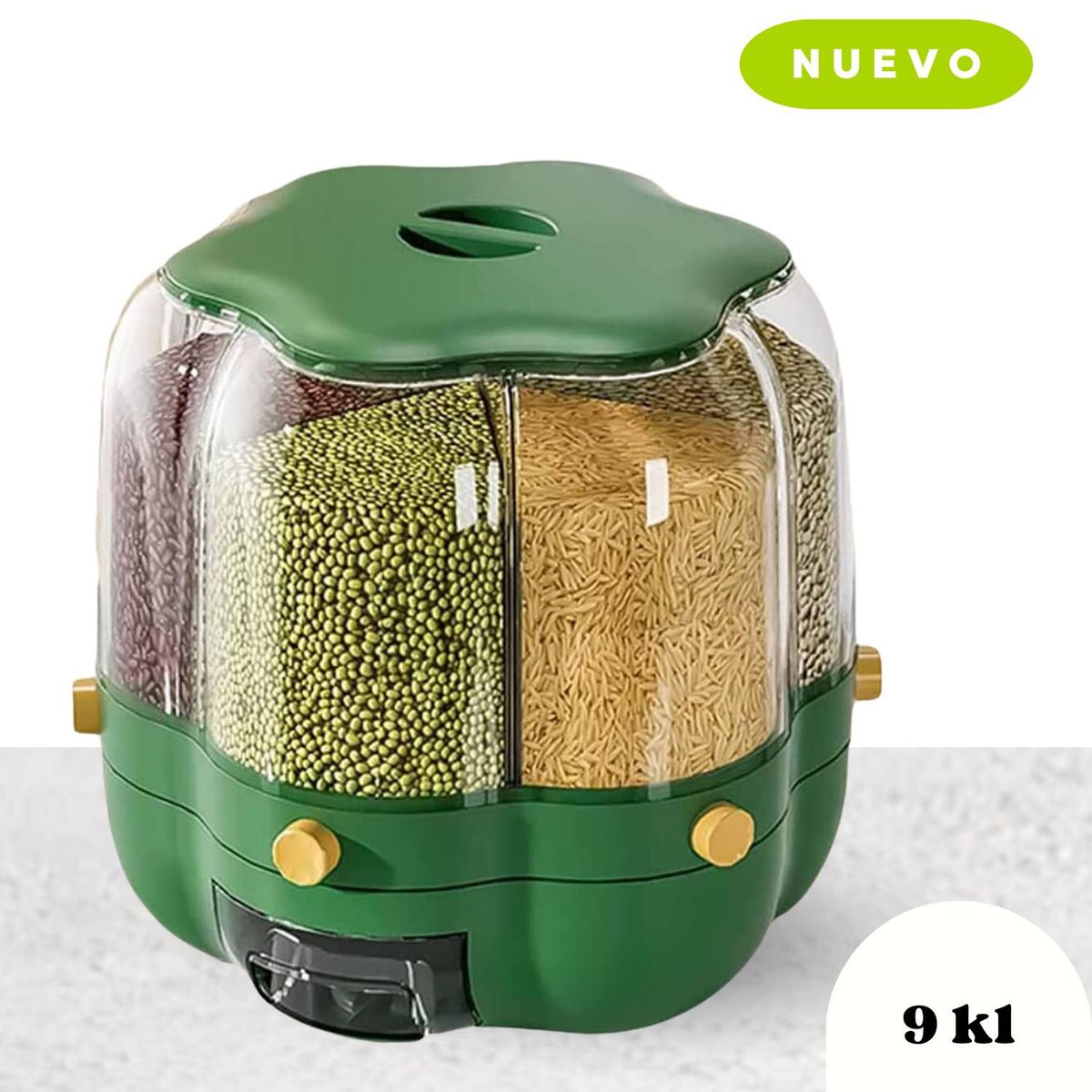 GENERICO - Dispensador de cereales 6 divisiones