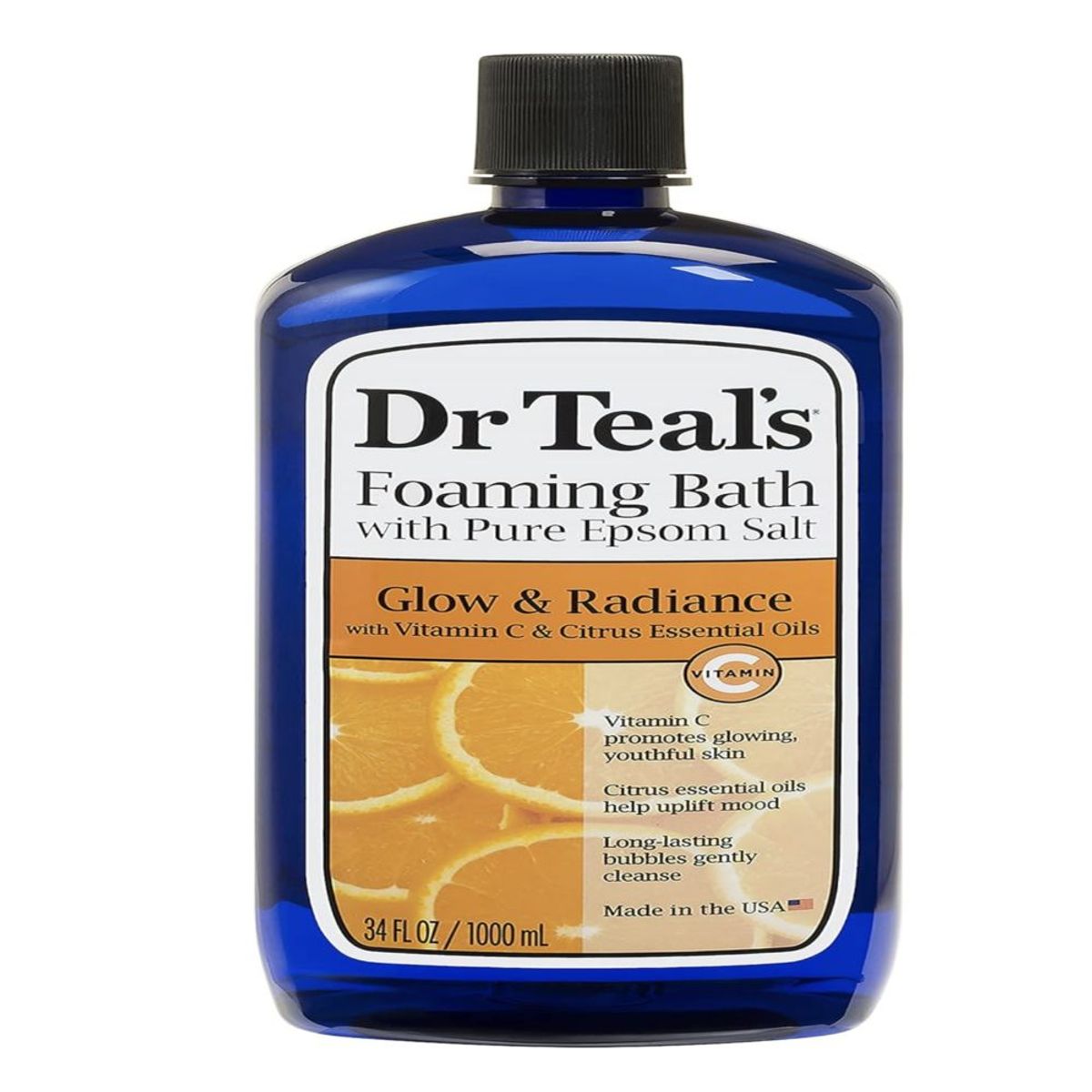 GENERICO - Jabon Espuma para Bañera con Sal Dr Teal Citrico