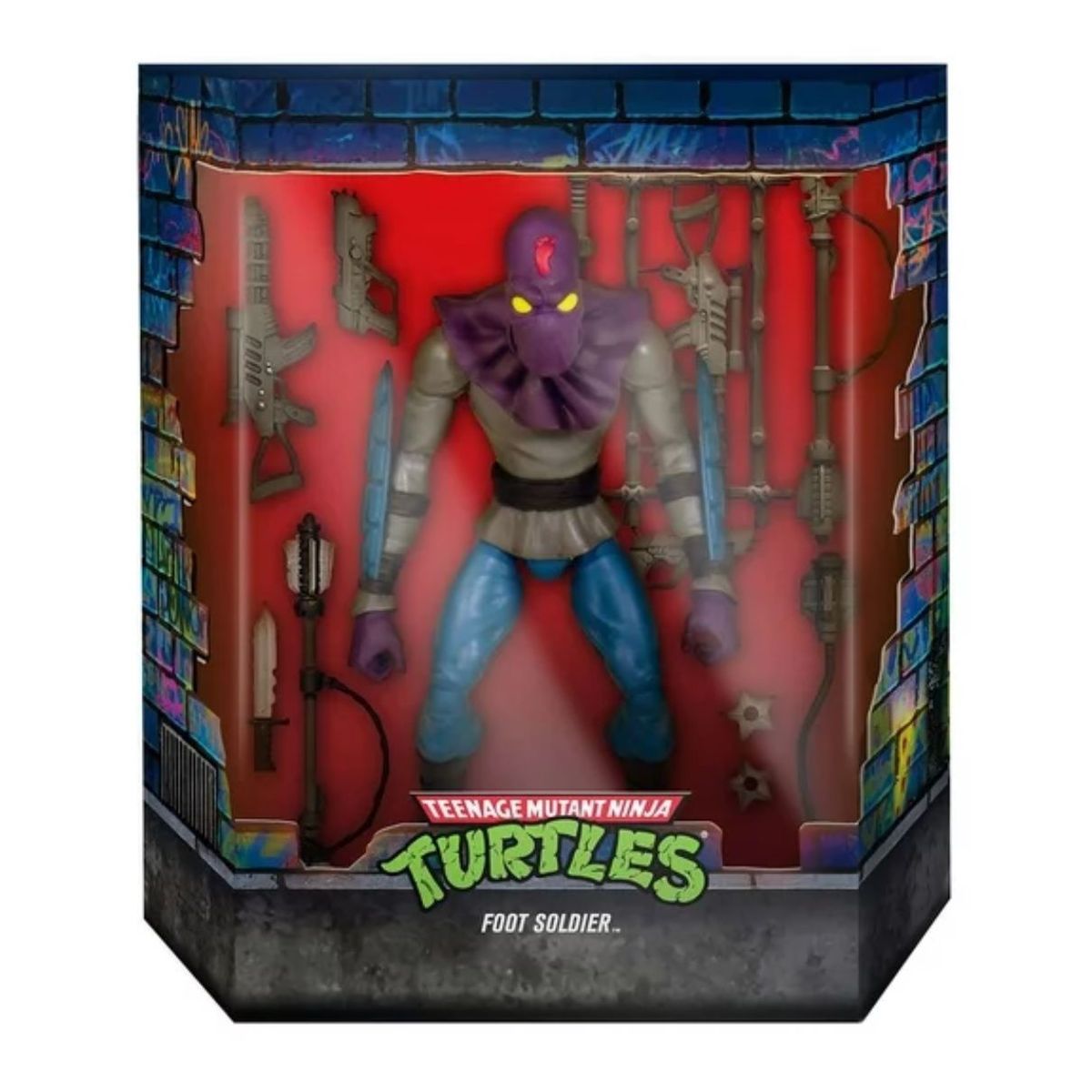 SUPER 7 - Tortugas Ninja Turtles ULTIMATES Foot Soldier Super 7