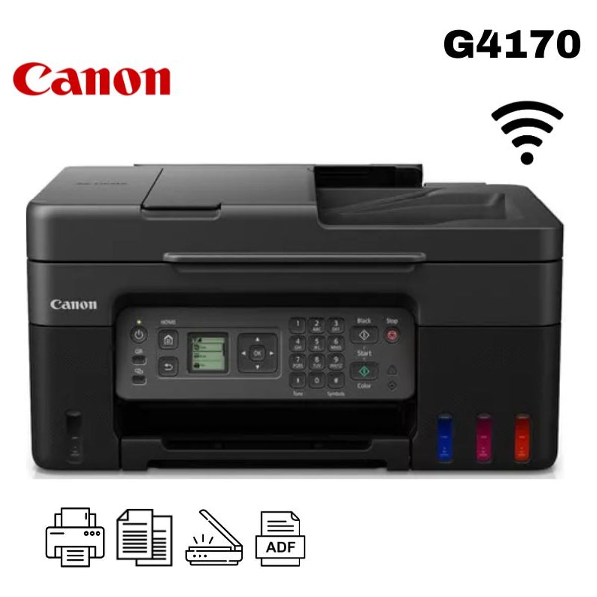 CANON - Impresora Multifuncional Canon G4170 Wifi ADF
