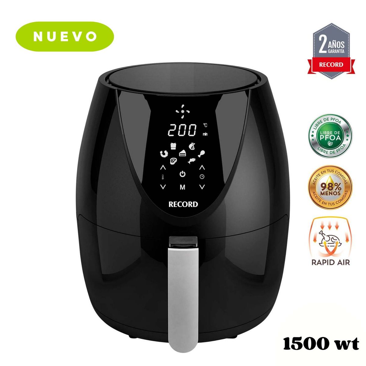 RECORD - Freidora de aire Record