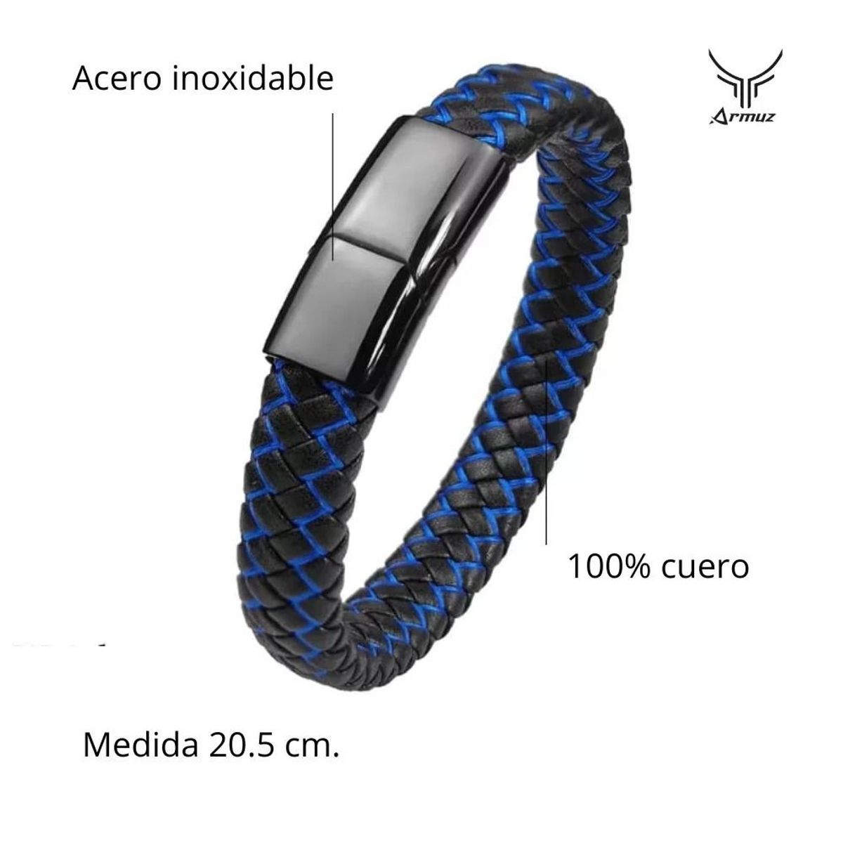 ARMUZ - Pulsera de cuero - HORUS