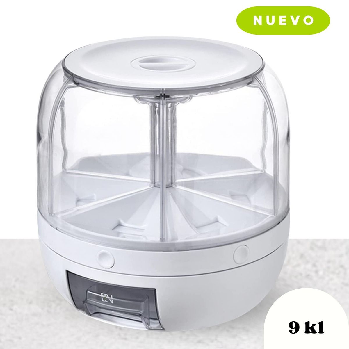 GENERICO - Dispensador de cereales 6 divisiones