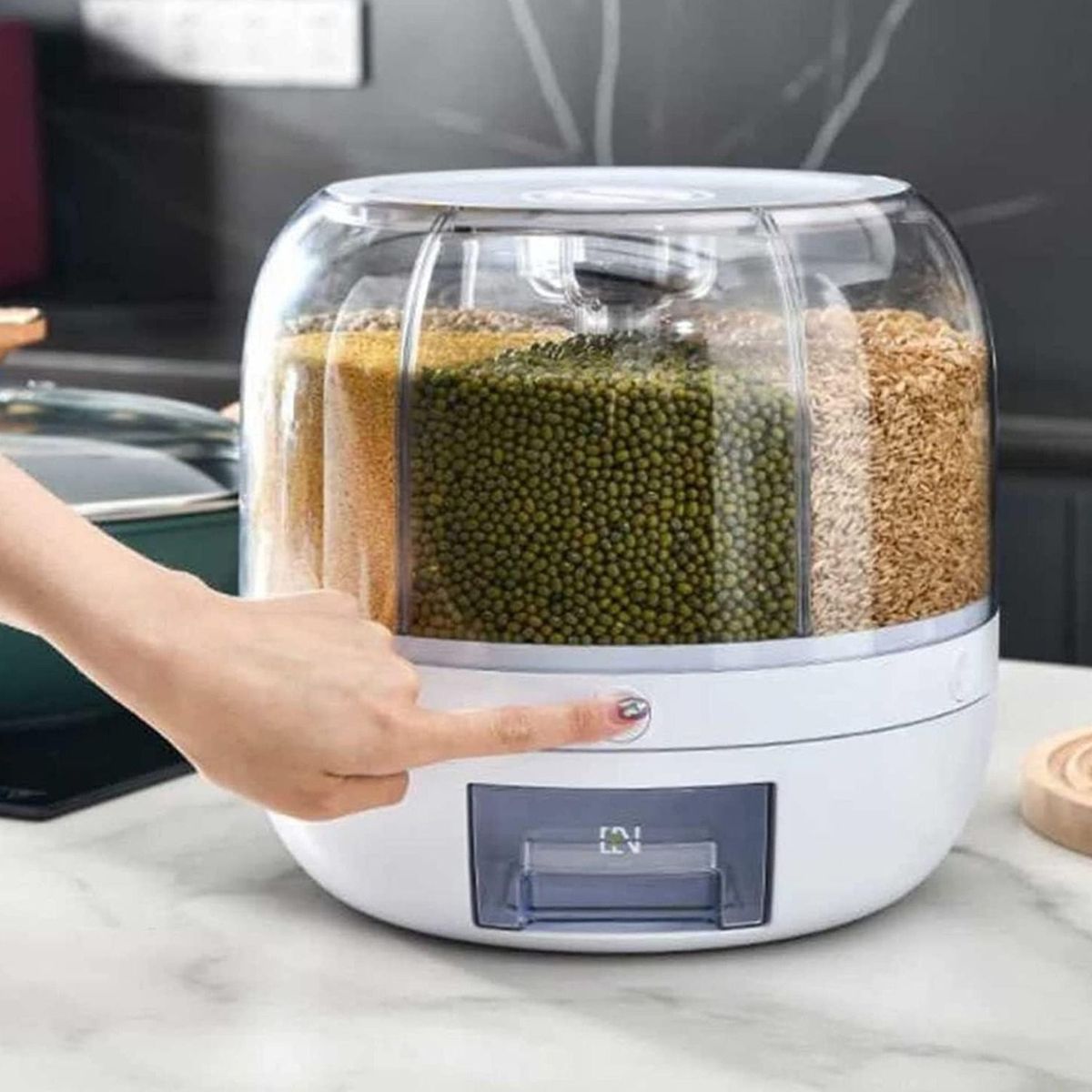 GENERICO - Dispensador de cereales 6 divisiones