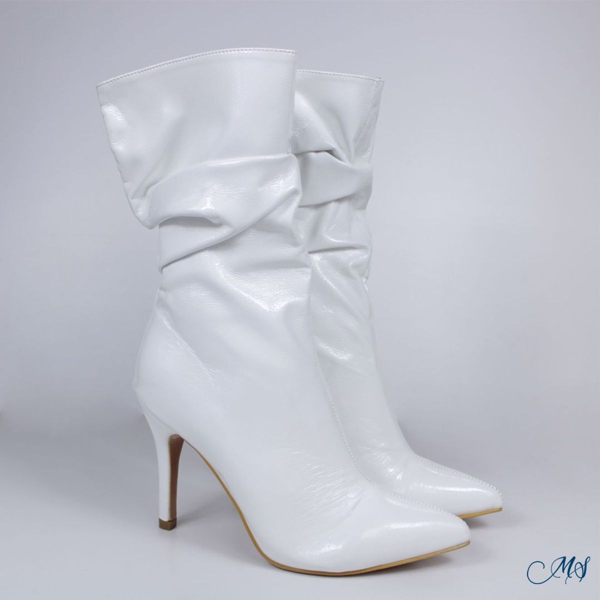 MARGLO SHOES - Botas Cortas Mujer Blancas M62