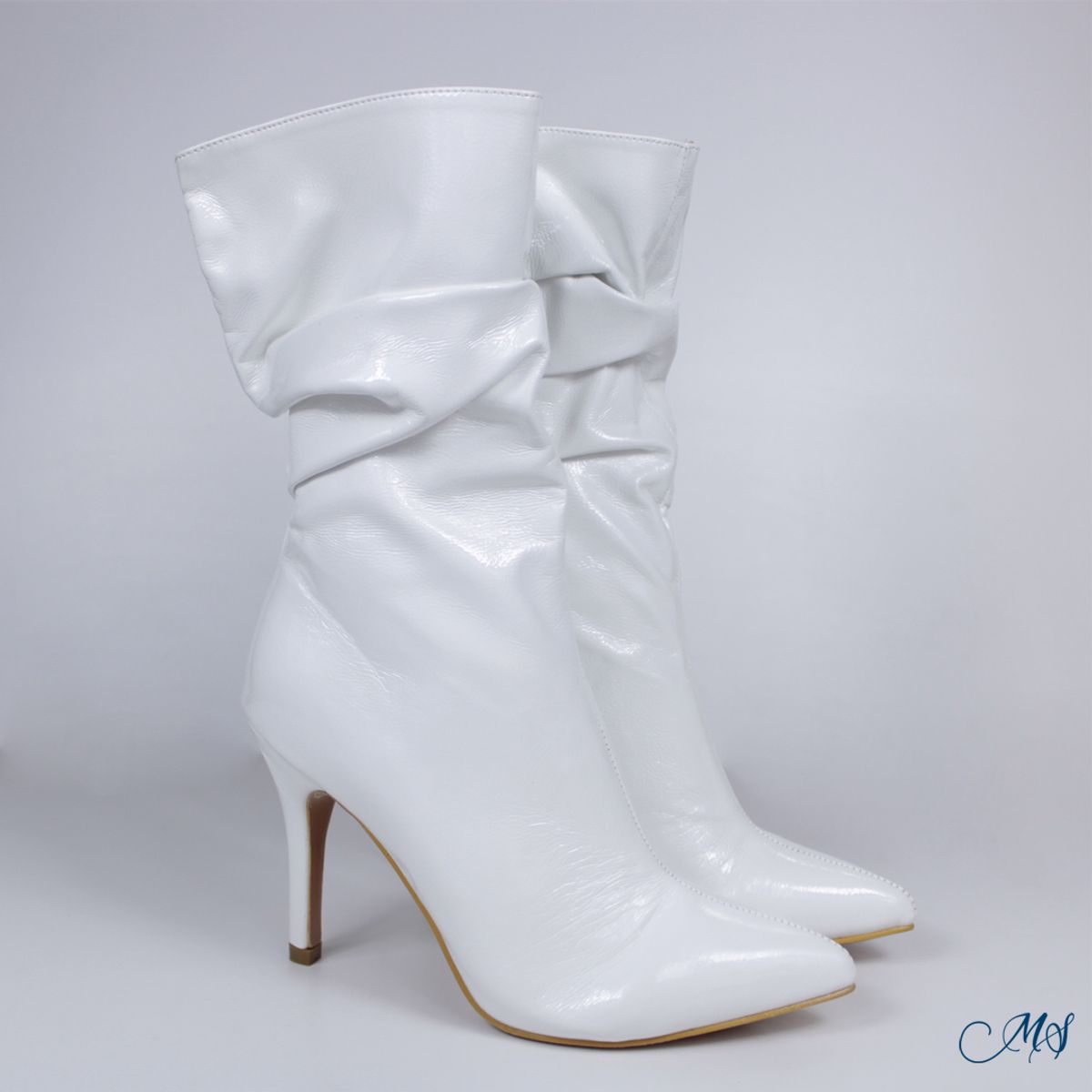 MARGLO SHOES - Botas Cortas Mujer Blancas M62