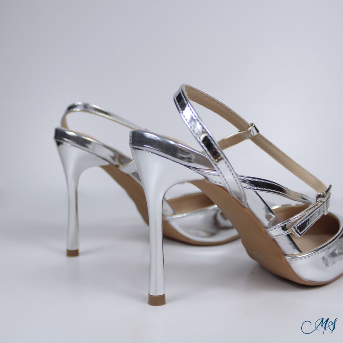 MARGLO SHOES - Zapatos de vestir Plateado M63