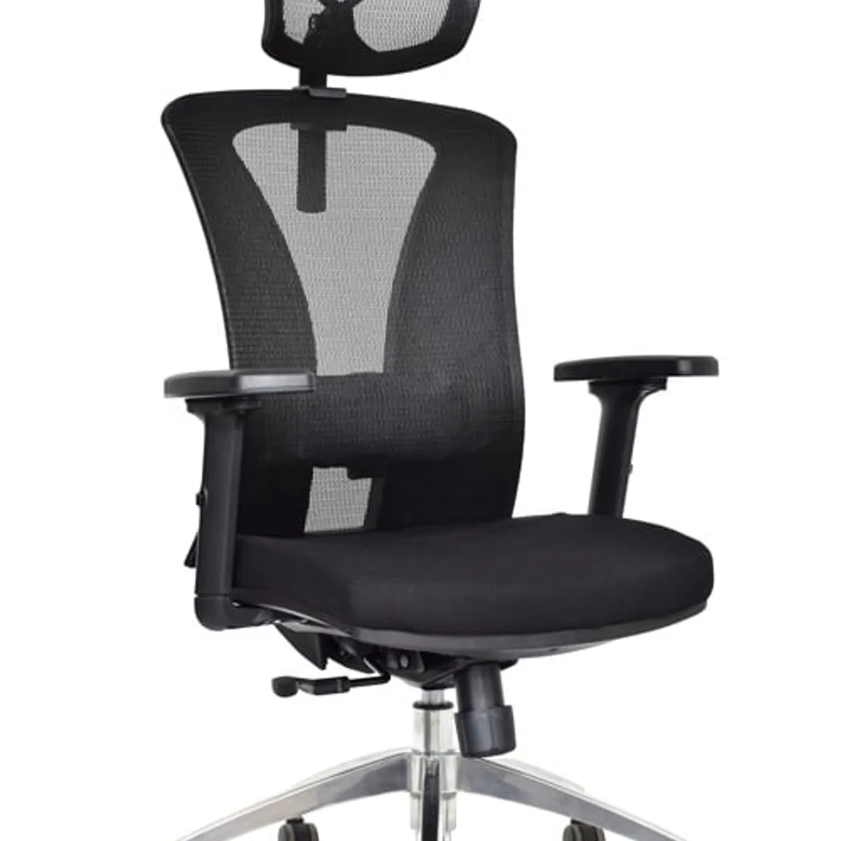 OFIDEAS - Silla Ergonómica Reclinable Versalles Negro Con Cabecero Ofideas