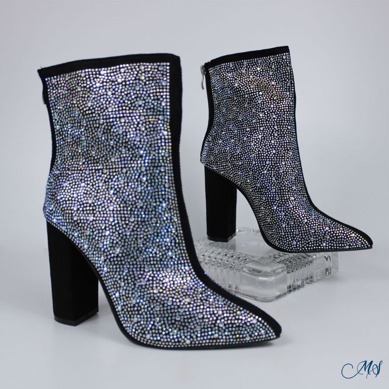 MARGLO SHOES - Botas Cortas Mujer Negro M65