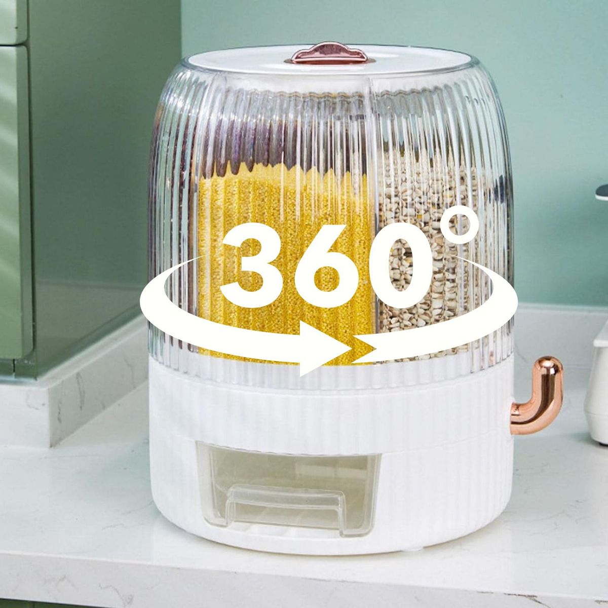 GENERICO - Dispensador de cereales 6 divisiones