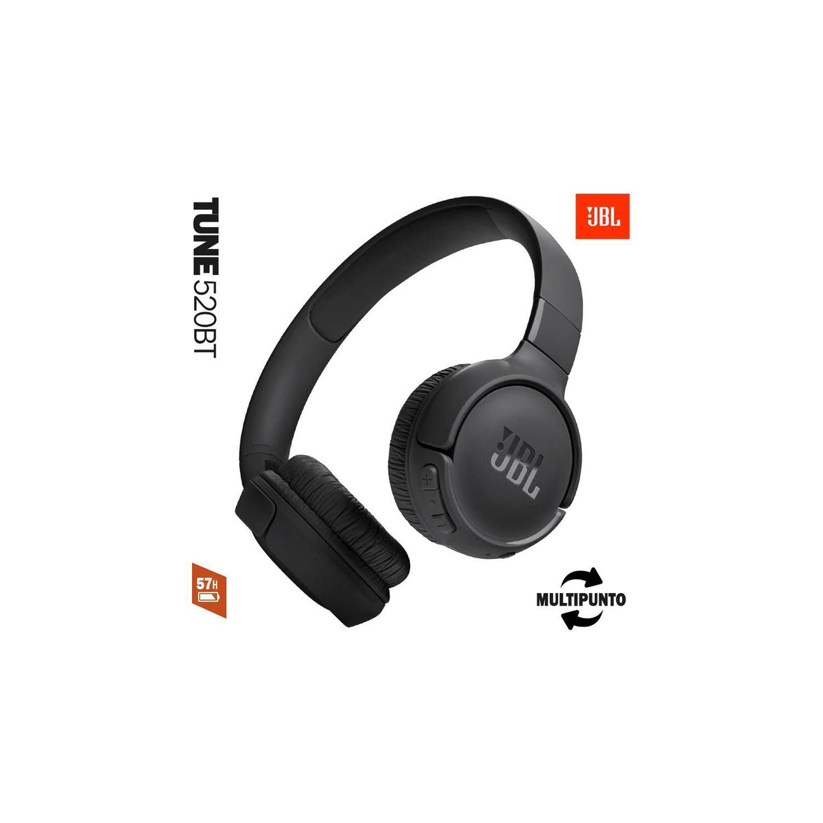 JBL - AUDÍFONOS INALÁMBRICOS JBL TUNE 520BT
