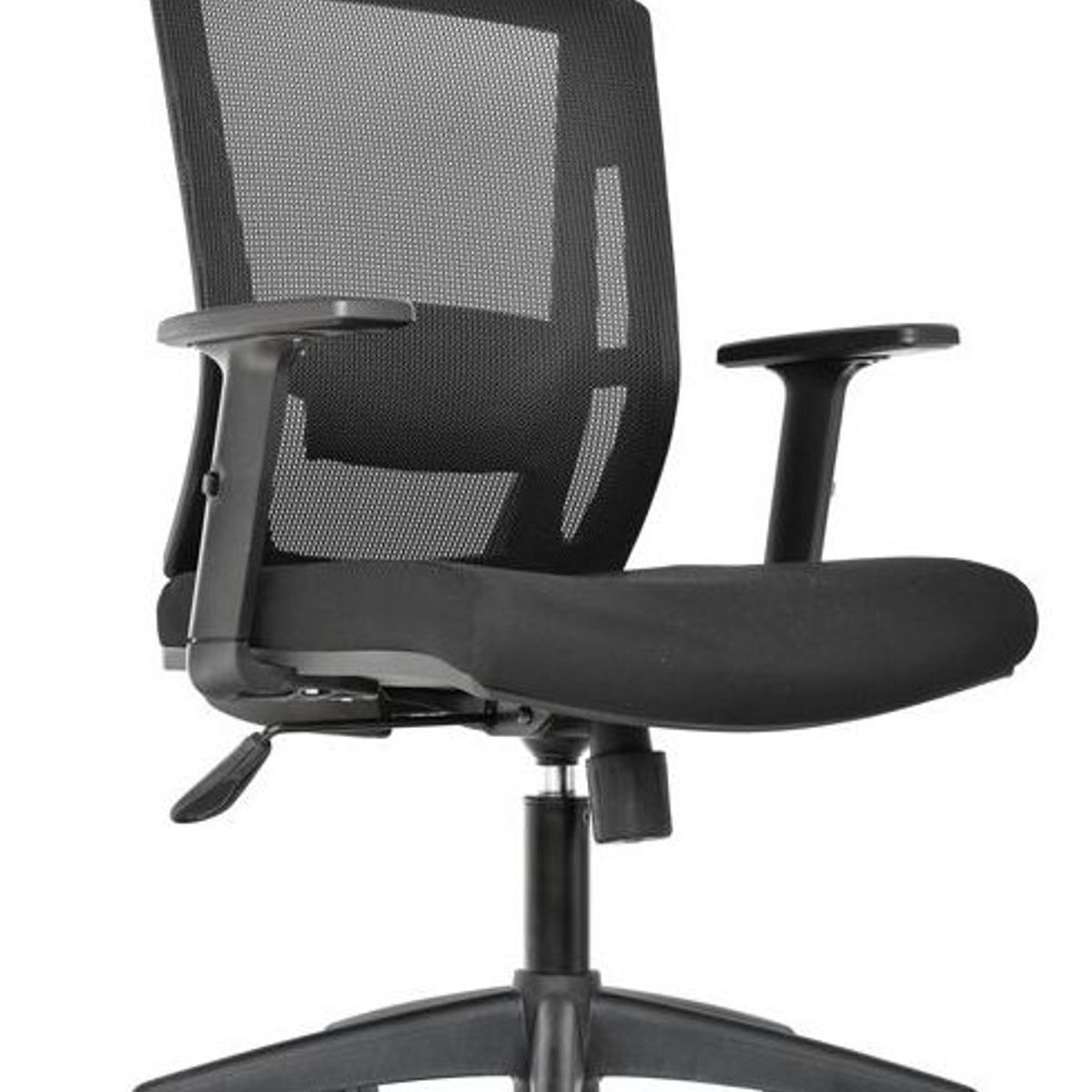 OFIDEAS - Silla de oficina Gerente Delphi II Negro Nylon Brazo 3D Ofideas