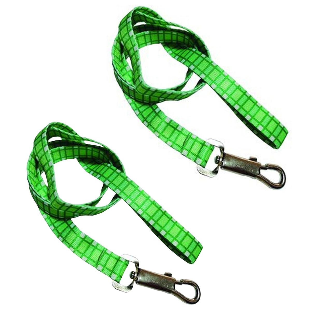 GENERICO - Packx2 Correa para perro con estampado - Verde - S